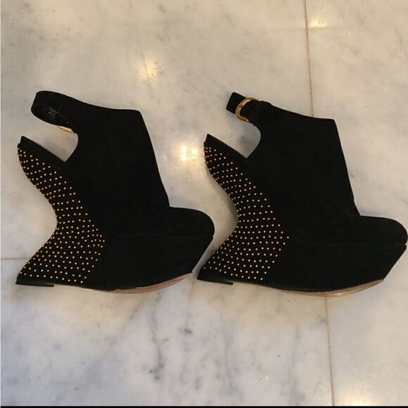 DolceāVitaāBlackĀ SuedeāShoesāsizeā7.5 - Picture 4 of 4